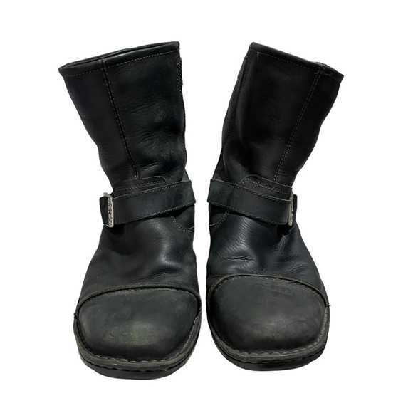 UGG Australia Rockville II Boots Black Rugged Leather Men’s Size 11 S/N 3040